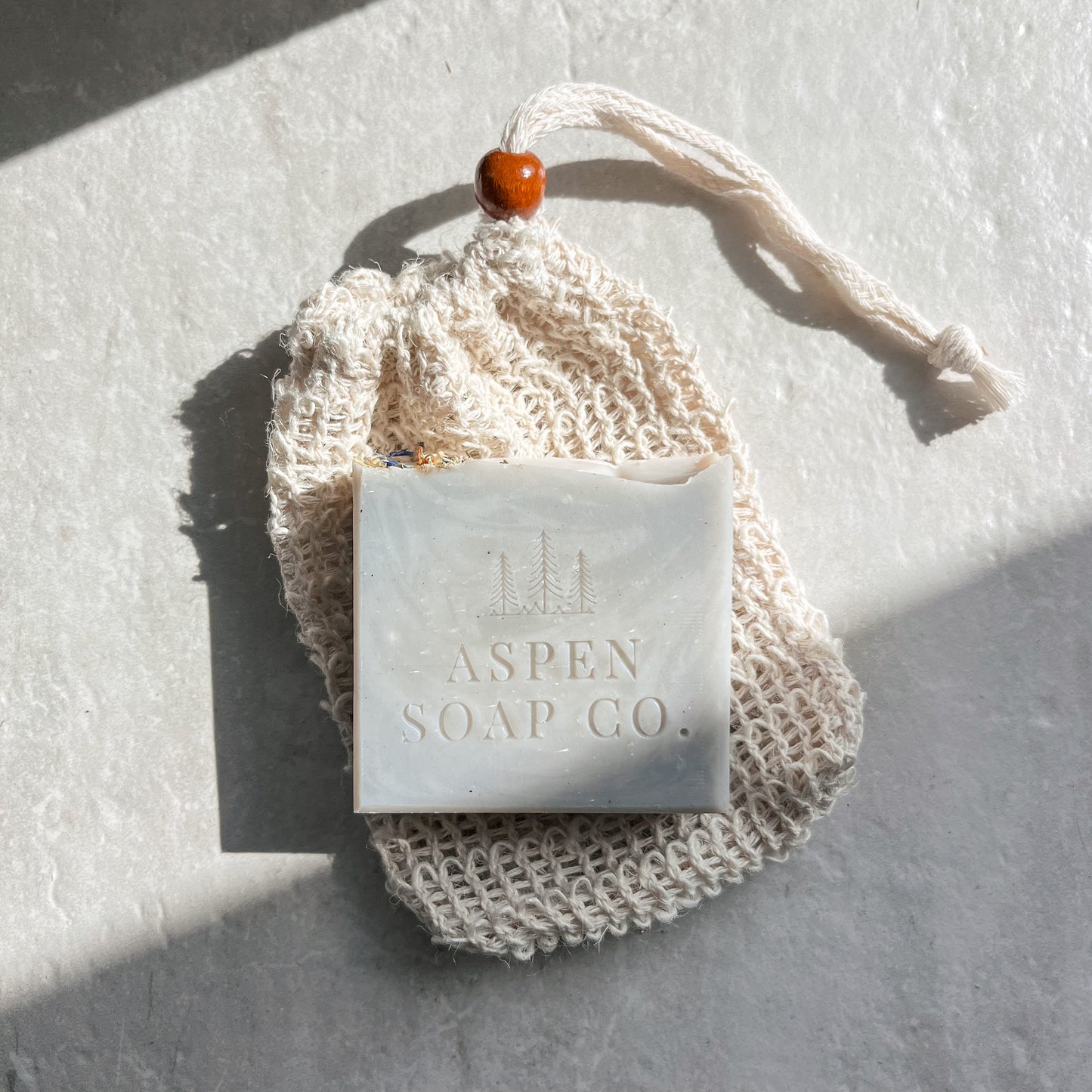 Sisal Soap Pouch